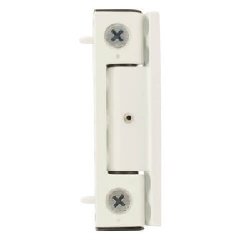 Neon UPVC Butt Hinge - White Flat or Angled