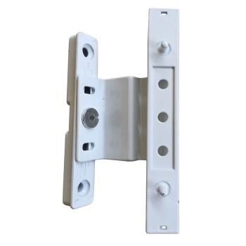 Adjustable Rebated Butt Hinge 9-16mm All-In-One White