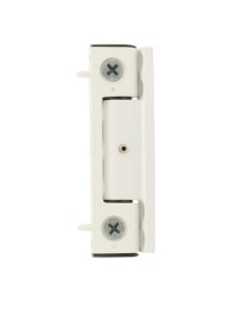 Neon UPVC Butt Hinge - White Flat or Angled