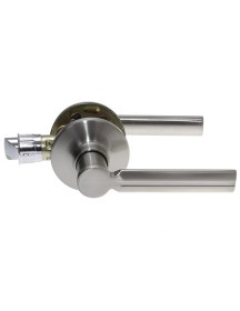 Oval Bar Design Passage Handle Satin Nickle 