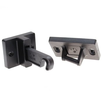 Surecatch Hook Latch Door Retainer Black