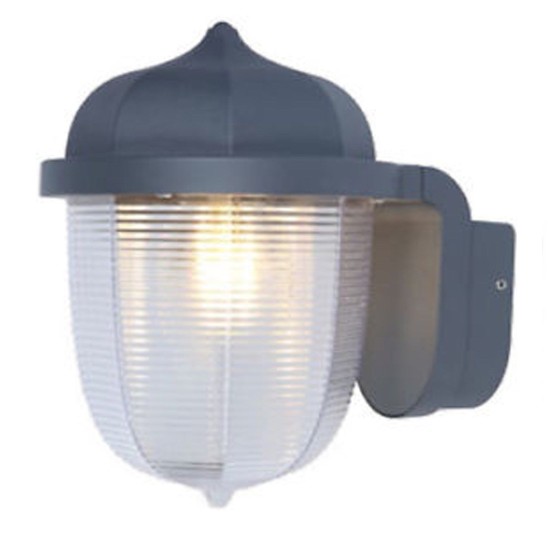 8 Sided Charcoal Pavilion Lantern IP44