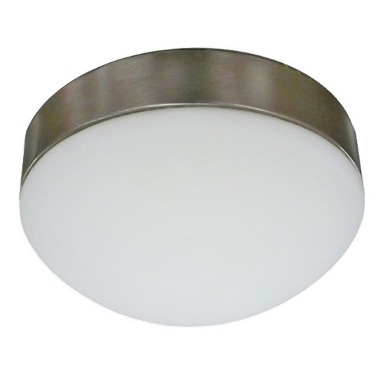 Bathroom Light Matt Chrome 230mm Dia