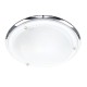 CEILING LIGHT MATT CHROME E27 270MM DIA