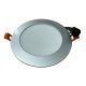 12w LED Downlight Silver 150mm