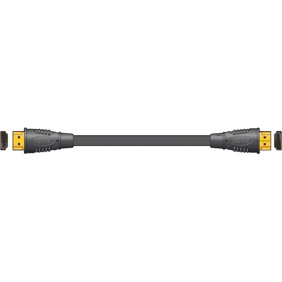 HQ 4K Ready High Speed HDMI Lead with Ethernet 3m