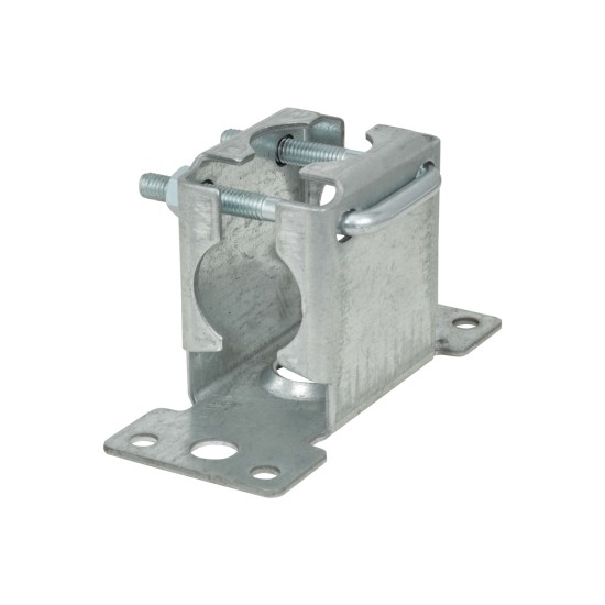 Pressed Facia Mast Bracket with Clamp