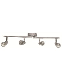 GU10 Quad Spotlight Bar Chrome