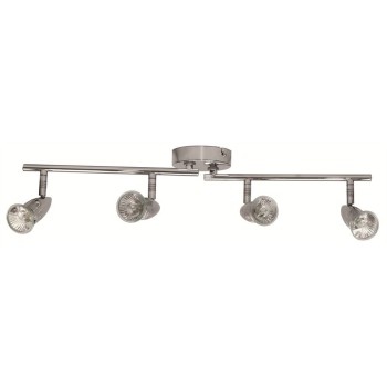 GU10 Quad Spotlight Bar Chrome