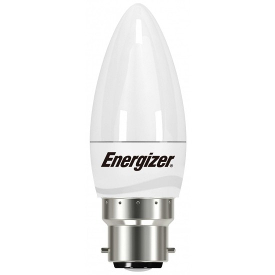 Energizer LED Candle 3.4W Opal Warm White B22 (BC) 25W Equiv