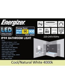 ENERGIZER LED Bathroom Light 10W (Natural White 4000k)