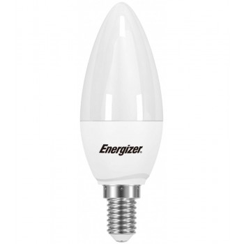 Energizer LED Candle 5.9W Opal Warm White E14 (SES) 40W Equiv