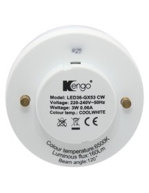 LED GX53 MICRO PUCK LAMP 3W