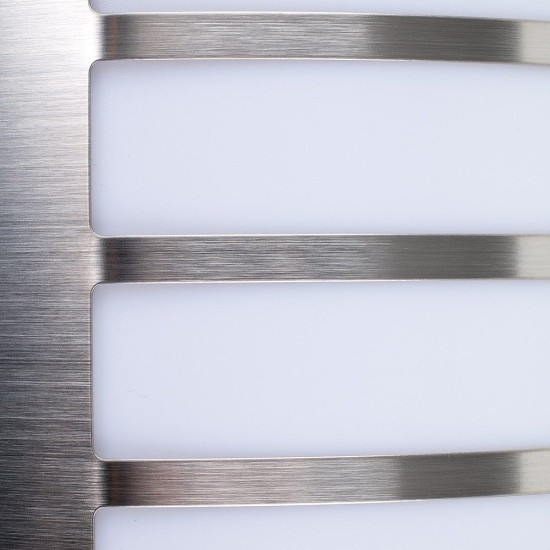 Exterior Wall Light Brushed Stainless Steel