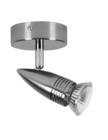 GU10 Single Spotlight Chrome