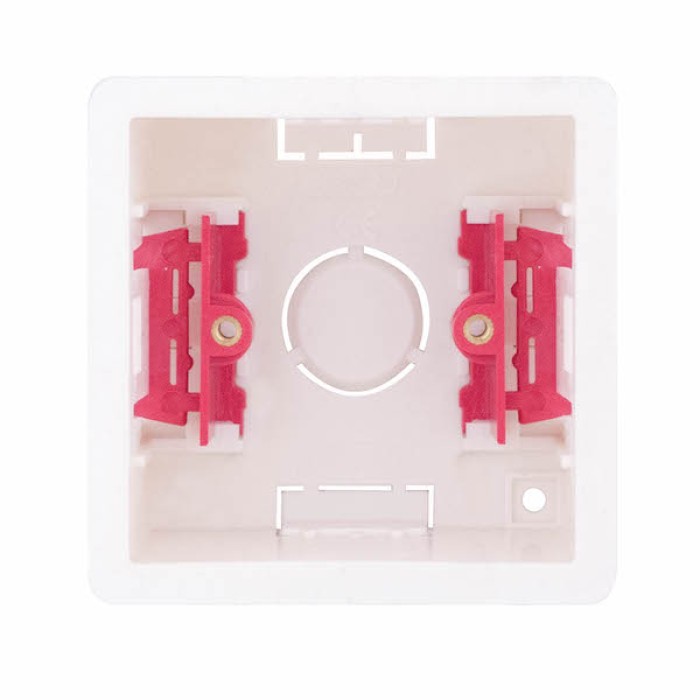 Single cavity back box 25mm deep CAV25S