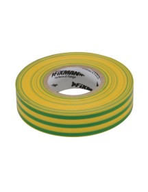 Insulation Tape Green/Yellow 19mm x 33m