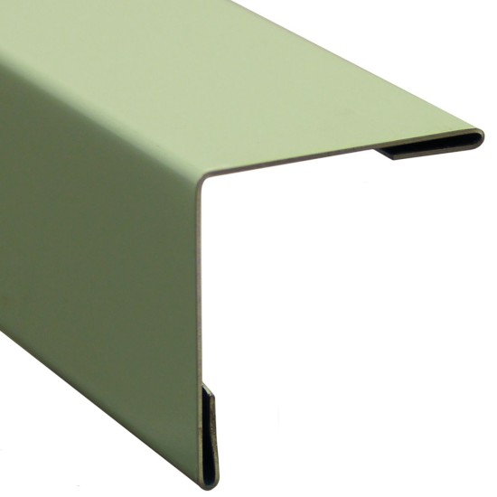 External Corner Trim Quarry Green 70mm x 70mm x 2400mm