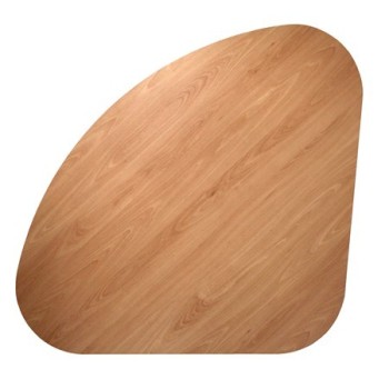 TEARDROP SHAPE TABLE TOP BEECH