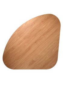 TEARDROP SHAPE TABLE TOP BEECH