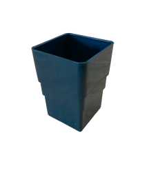 Square Line Downpipe Joiner Socket - Green