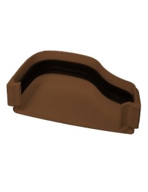 OGEE EXTERNAL STOP L/H BROWN