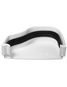OGEE EXTERNAL STOP R/H White