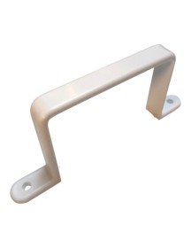 DLS Downpipe Clips White 65mm