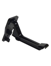 Crown Top Hung Bracket Black