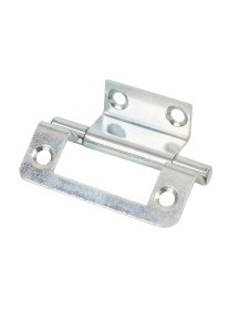 DOUBLE CRANKED HINGE Nickel Plated