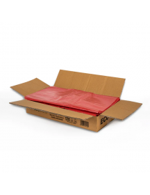 ECO360 Medium Duty Refuse Sacks Red 10kg 18"x29"x39" 200 Pack