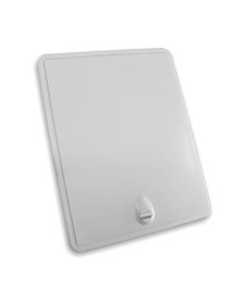 ACCESS DOOR AND FRAME PINCH LOCK WHITE