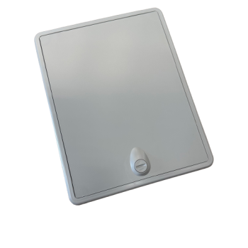 ACCESS DOOR AND FRAME COIN LOCK Grey