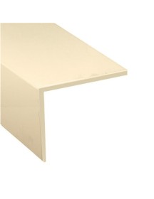 15MM ANGLE TRIM - Cream - 2.5MTR