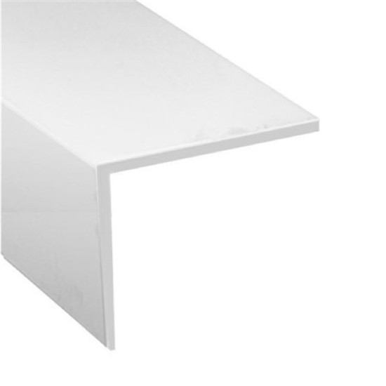 15MM ANGLE TRIM - WHITE - 2.5MTR