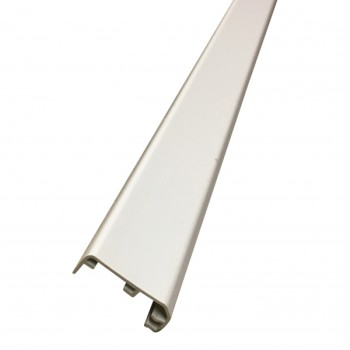Eltherington Plastic Internal Cover Trim White 2 x 2.5 Metre Length