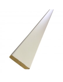 MDF Skirting Camp White Veneer 40 x 9 x 2440mm