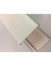 'D' Mould Extra Large (A + B) SIZE: 32mm x 2.4m White