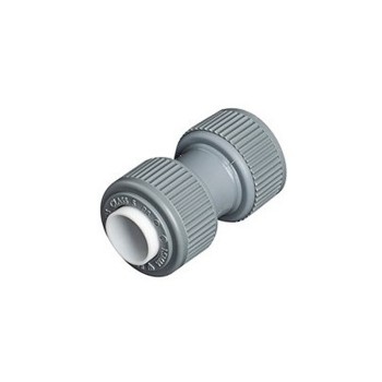 15mm Straight Connector Grey