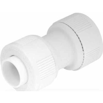 15mm Straight Connector White