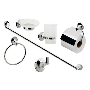 6 Piece Bathroom Accessory Set