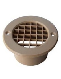 75MM MESH FLOOR VENT BEIGE