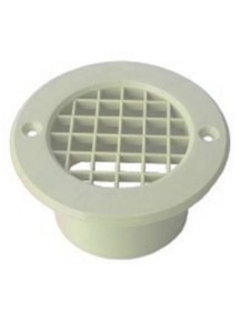 75MM MESH FLOOR VENT WHITE