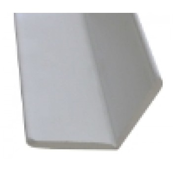 Adjustable Flexi L Capping, 25mm x 25mm  X 5 Metre White