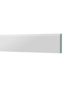 Architrave Skirting Board, 45mm x 6mm White 2 x 2.5M