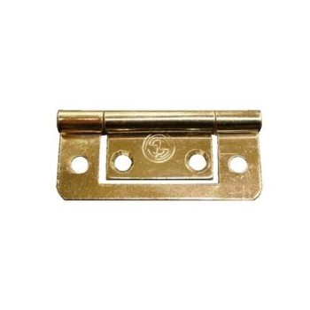 Brass 2" Flush Hinge