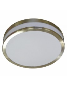 CEILING LIGHT CHROME BAND 290MM DIA