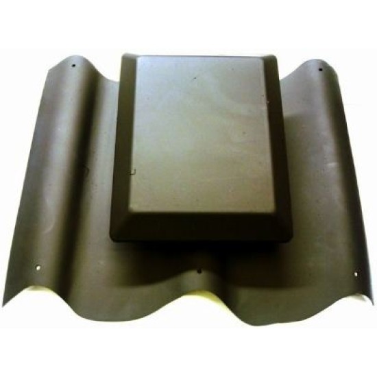 Caravan Pantile Roof Vent Graphite