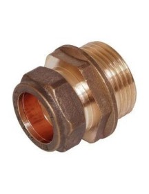 Compression Coupler Male 15mm x 1/2