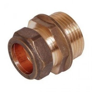 Compression Coupler Male 15mm x 1/2